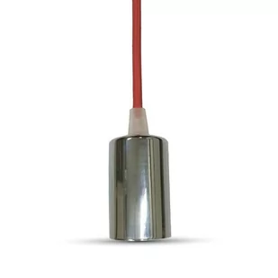 V-TAC V-TAC lampa wisząca VT-7338 E27 Max 60W czerwona SKU 3791 - Lampy sufitowe - miniaturka - grafika 1