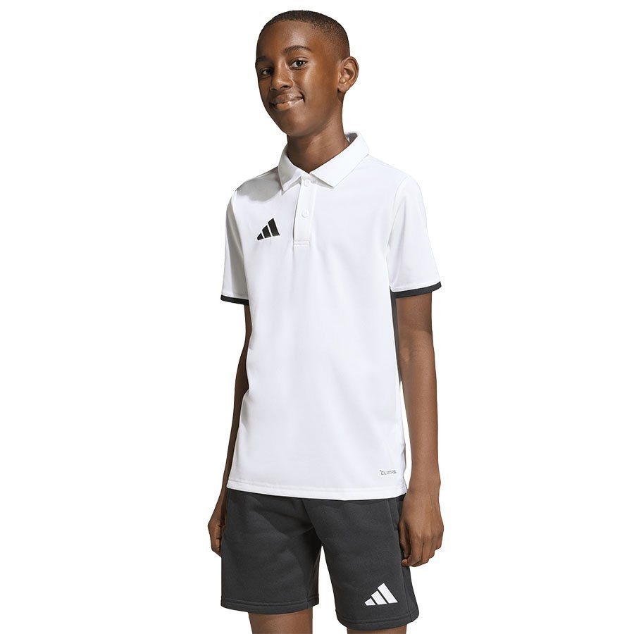 Koszulka adidas Polo ENTRADA 26 Junior JZ6624 biały 176 cm