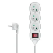 Przedłużacze i rozgałęźniki - Przedłużacz DPM PP10 z wyłącznikiem (1,5 m) - miniaturka - grafika 1