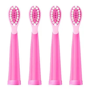 Końcówka szczoteczki FAIRYWILL FW-2001 Różowy  4 sztuki) - Końcówki do szczoteczek elektrycznych - miniaturka - grafika 1