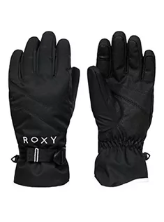 Rękawiczki - Roxy™ ROXY JETTY SOLID Rękawiczki - snowboardowe/narciarskie - damskie - M - czarne - grafika 1
