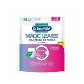 Środki do prania - Dr.Beckmann Chusteczki Do Prania Magic Leaves 20szt Kwiatowa Świeżość... - miniaturka - grafika 1