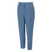 Golf - Damskie spodnie golfowe Ping Vic Tapered Ladies Trousers coronet blue - miniaturka - grafika 1