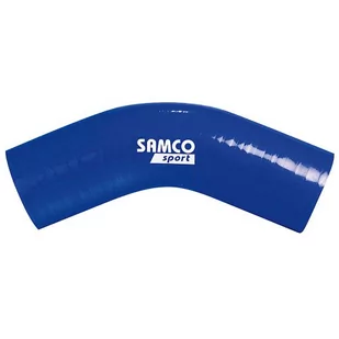 Samco Sport E45/48 BLUE Samco wąż silikonowy 45 stopni długość narożnika 102 mm Ø 48 mm -niebieski, niebieski - Części motocyklowe - miniaturka - grafika 1