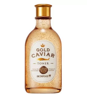 Skinfood Gold Caviar Ex Toner 145ml - Toniki i hydrolaty do twarzy - miniaturka - grafika 1