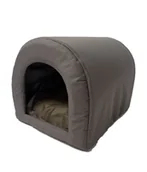 Legowiska dla psów - GO GIFT Jaskinia Budka dla kota i psa - taupe - 40 x 33 x 29 cm - miniaturka - grafika 1