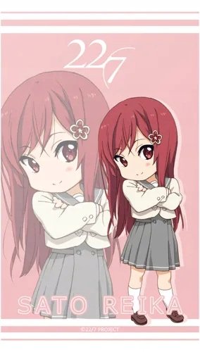 Plakat Anime Manga 22/7 227_009 A3 (custom)