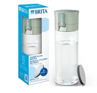 Butelka filtrująca Brita Vital (pastelowa zieleń) - Butelki filtrujące - miniaturka - grafika 1