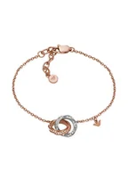 Bransoletki - Emporio Armani Bransoletka EGS3005221 Złoty - miniaturka - grafika 1