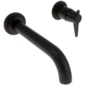 Baterie umywalkowe - Bateria umywalkowa DEANTE Temisto BQT N54L Czarny - miniaturka - grafika 1