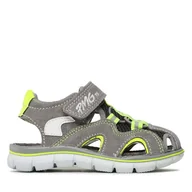 Buty dla chłopców - Sandały Primigi 3896322 M Szary - miniaturka - grafika 1