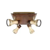 Lampy sufitowe - Markslojd HASLE Reflektor poczwórny 104687 - miniaturka - grafika 1