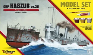 Mirage Hobby Okręt Torpedowy ORP "KASZUB" - Modele do sklejania - miniaturka - grafika 2