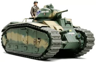 Tamiya FRENCH BATTLE TANK B1 BIS TA-35282 - Modele do sklejania - miniaturka - grafika 2