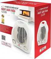 Ogrzewanie przenośne - TERMOWENTYLATOR 1000W/2000W GOBI ESPERANZA FARELKA NA ZIMĘ - miniaturka - grafika 1