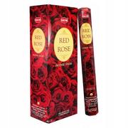 Kadzidła i dodatki - Hem Kadzidełka Red Rose Czerwona Róża 120szt. DDC9-98000 - miniaturka - grafika 1