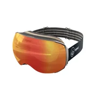 Gogle narciarskie - Gogle Tripout Steez Black (orange fire) - miniaturka - grafika 1