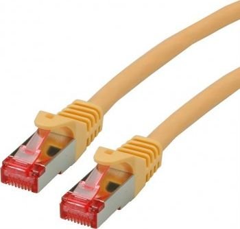 Roline ROLINE S/FTP Patchcord Cat.6 Component Level, LSOH, żółty, 2.0 m