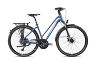 Rowery - Rower trekkingowy ROMET GAZELA 7 CS 2024 granatowo-beżowa, 19, 28, nd., kobieta - miniaturka - grafika 1