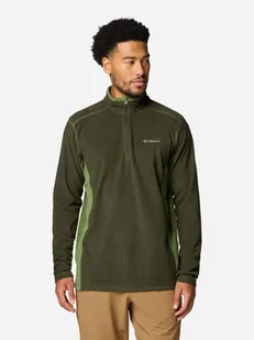 Bluza męska nierozpinana streetwear Columbia Klamath Range II Half Zip 1352472366 L Zielona (195980978798) - Bluzy męskie - miniaturka - grafika 1