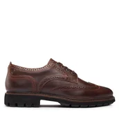 Półbuty męskie - Półbuty Clarks Batcombe Far 261734397 Brązowy - miniaturka - grafika 1