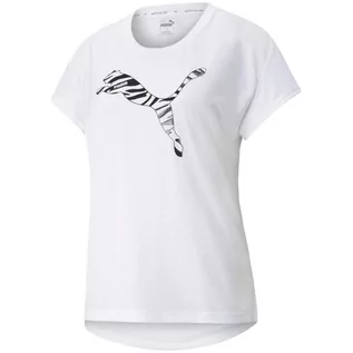 Koszulki sportowe damskie - Koszulka damska Puma Modern Sports Tee biała - grafika 1