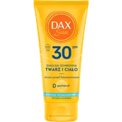 Balsamy i kremy do opalania - Dax Sun Emulsja ochronna do twarzy i ciała SPF 30 TRAVEL - miniaturka - grafika 1