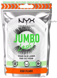 NYX Professional Makeup - JUMBO Lash! Vegan False Lashes - Wegańskie sztuczne rzęsy - EGO FLARE - Sztuczne rzęsy i akcesoria - miniaturka - grafika 1