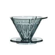 Zaparzacze i kawiarki - Dripper Timemore Crystal Eye Turbo PCTG 01 Transparent Black - miniaturka - grafika 1