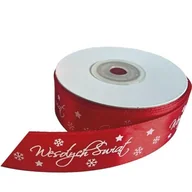 Przybory szkolne - WSTAŻKA SAT.XMASS 25MM/25Y CZE - miniaturka - grafika 1