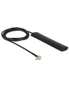 Anteny Wi Fi - Delock Antena LTE-Antenne TS-9 3dBi 90 starr 1.00m Klebem schwarz 12479 - miniaturka - grafika 1