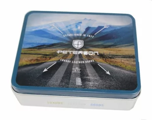 Portfel Męski Skórzany Peterson (PL) Skóra Licowa Duży Pionowy Z Zapięciem Dwa Skrzydełka Pionowy Suwak RFID 339Z 13 x 10 - Portfele Portfel Męski Skórzany Peterson (PL) Skóra Licowa Duży Pionowy Z Zapięciem Dwa Skrzydełka Pionowy Suwak RFID 339Z 13 x 10 - Portfele - miniaturka - grafika 1