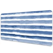 Podkładki na biurko - Mata na biurko Pasy malowane akwarelą 90x45 cm - miniaturka - grafika 1