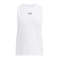 Koszulki sportowe damskie - Tank top treningowy damski Under Armour Rival Muscle Tank - miniaturka - grafika 1