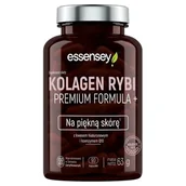 Witaminy i minerały - Essensey, Kolagen rybi Premium Formula+, Suplement diety, 90 kapsułek - miniaturka - grafika 1