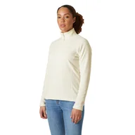 Bluzy damskie - Damski polar Helly Hansen Daybreaker 1/2 Zip Fleece snow - S - miniaturka - grafika 1