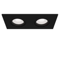 Lampy sufitowe - Maytoni Oprawa podtynkowa DL024-2-02B z serii ATOM Maytoni - miniaturka - grafika 1