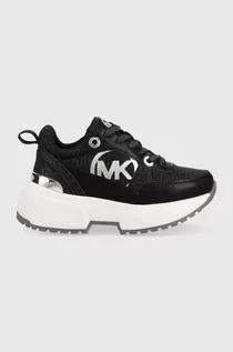 Buty dla dziewczynek - Michael Kors sneakersy dziecięce MK100498 kolor czarny - grafika 1