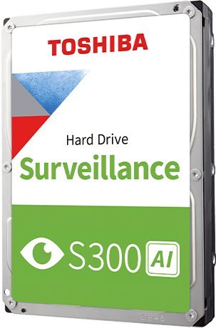 Dysk serwerowy Toshiba Hard Drive BULK/OEM S300 AI Surveillance 7200 RPM 18000 GB HDEB03AZSA51F
