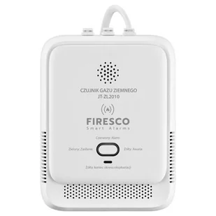 Czujnik gazu ziemnego 240 V 4 W FIRESCO - Czujniki czadu, dymu, gazu - miniaturka - grafika 1