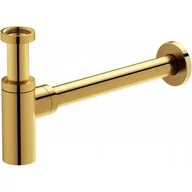 Syfony - Cersanit Inverto syfon umywalkowy butelkowy okrągły złoty S951-714 - miniaturka - grafika 1