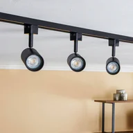 Lampy pozostałe - Prios Jorell 1-fazowy system szynowy 3-punktowy czarny - miniaturka - grafika 1