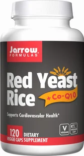 JARROW FORMULAS Red Yeast Rice + CoQ10 (Układu sercowo-naczyniowy) 120 Kapsułek - Serce i układ krążenia - miniaturka - grafika 4
