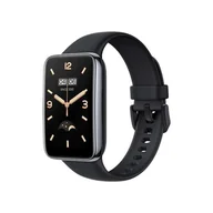 Akcesoria do smartwatchy - Zamienna Silikonowa Opaska Pasek Do Xiaomi Mi Band 7 Pro Czarny - miniaturka - grafika 1