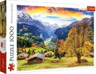 Puzzle - Puzzle 1000 Malownicza alpejska wioska TREFL - miniaturka - grafika 1