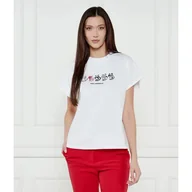 Koszulki i topy damskie - Karl Lagerfeld T-shirt Regular Fit - miniaturka - grafika 1