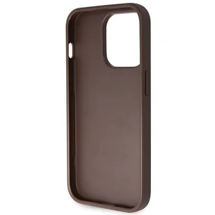 Guess GUHCP14XP4TDSCPW iPhone 14 Pro Max 6.7" brązowy/brown hardcase Crossbody 4G Metal Logo - Etui i futerały do telefonów - miniaturka - grafika 7