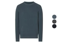 Swetry męskie - esmara Men Sweter dzianinowy męski z bawełny - miniaturka - grafika 1