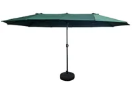 Parasole ogrodowe - Ciemnozielony parasol do ogrodu K4-C95 - miniaturka - grafika 1