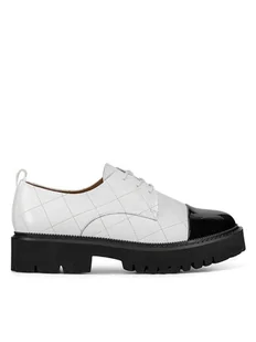 Badura Oxfordy JIAO-V1767-23 Biały - Półbuty damskie - miniaturka - grafika 1